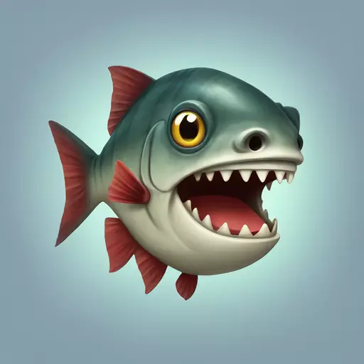 piranha emoji