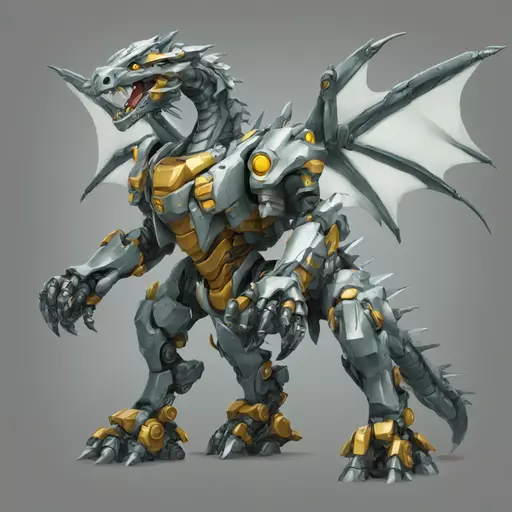 mecha dragon emoji