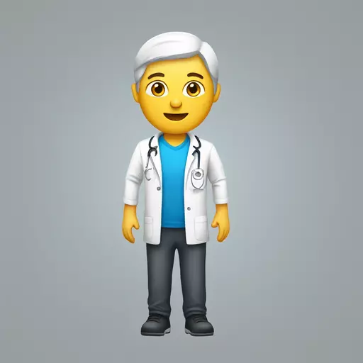 Physiotherapist emoji
