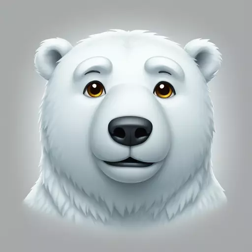 polar bear emoji