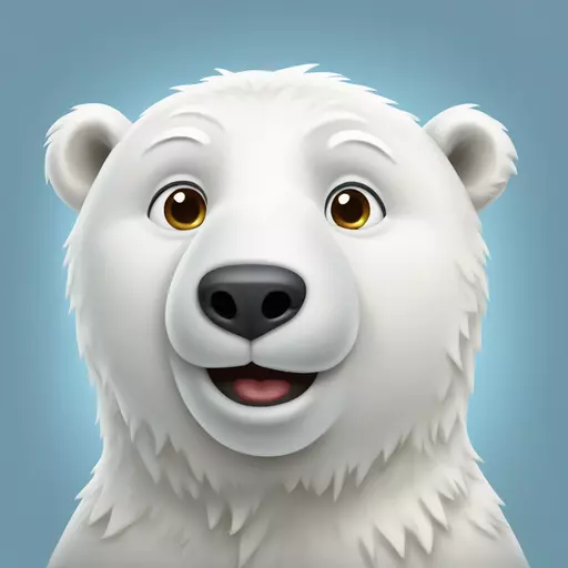 polar bear emoji