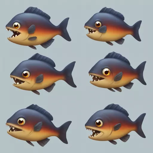 piranha emoji