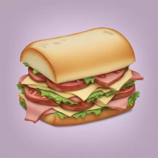 sandwich emoji