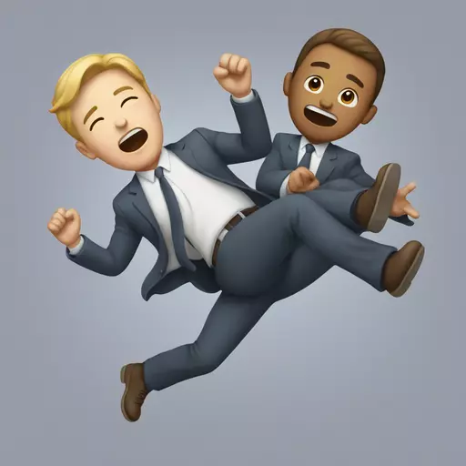 person fallinh emoji