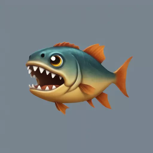 piranha emoji
