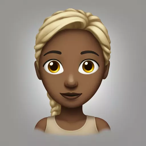 A blind girl whit her big boobs out emoji