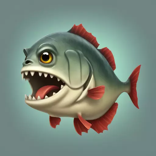 piranha emoji