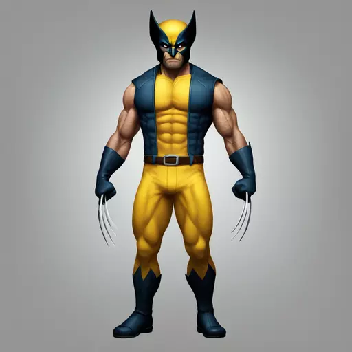 full body wolverine emoji