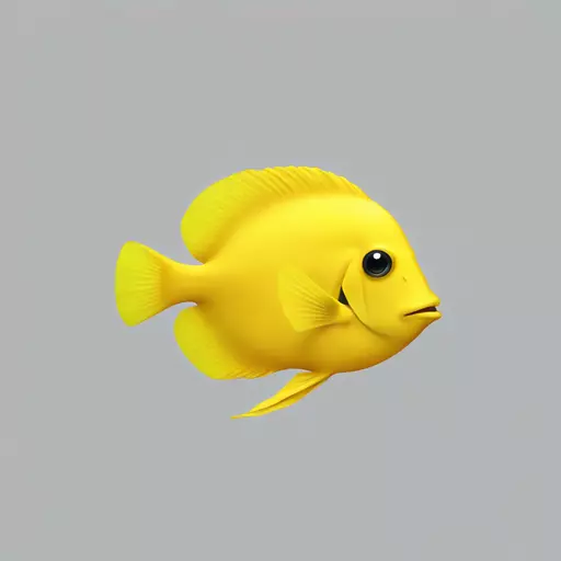 yellow tang emoji