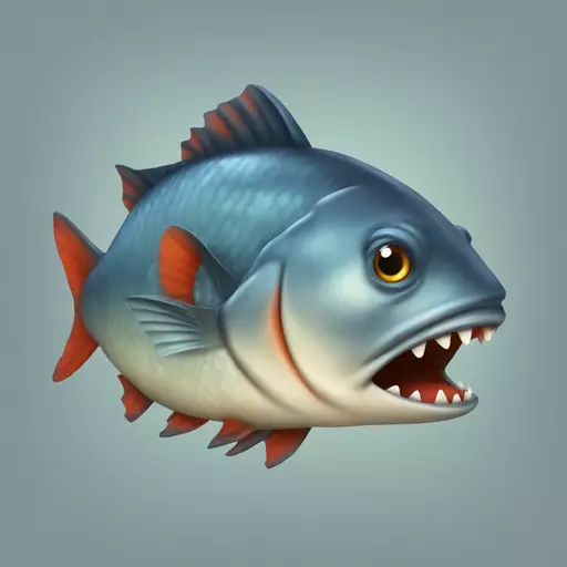 piranha emoji