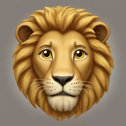 Lion emoji