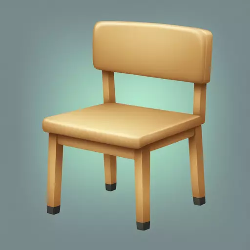 school chair emoji