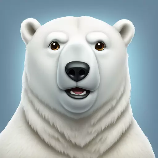 polar bear emoji