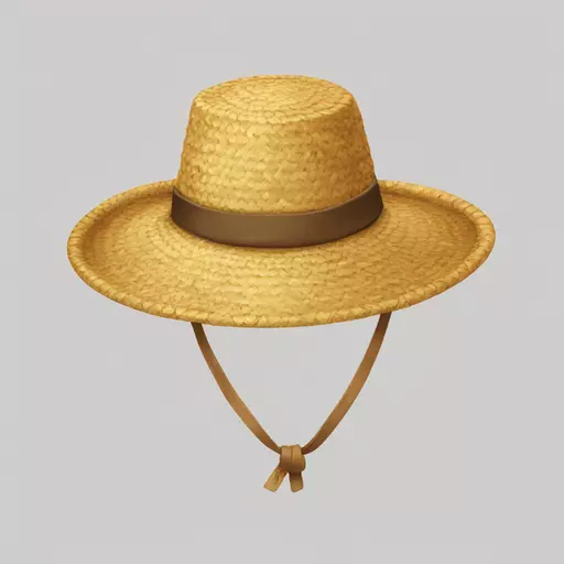 straw hat emoji