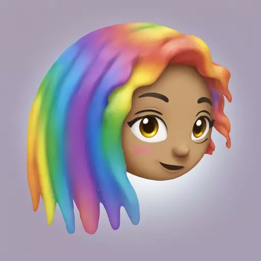 Rainbow. Unko emoji