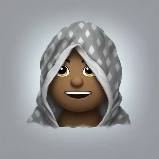 fog in a blanket emoji