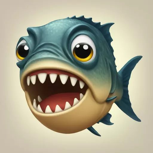 piranha emoji