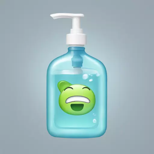 hand sanitizer emoji