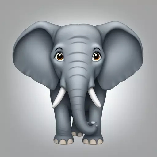 elephant emoji