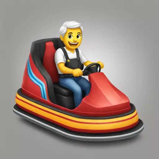 kermis bumper car emoji