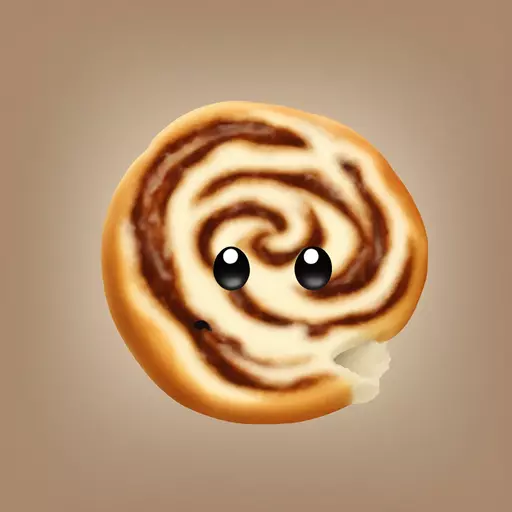 cinnamon roll emoji