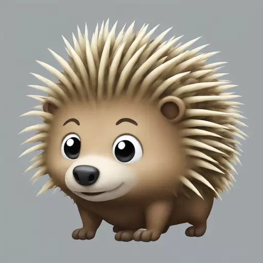 porcupine emoji
