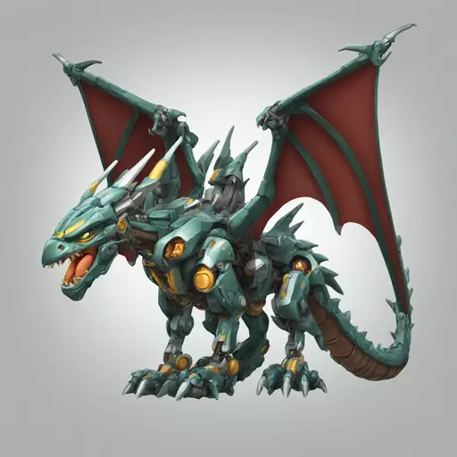 mecha dragon emoji