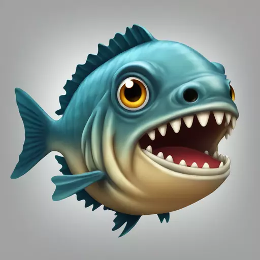 piranha emoji