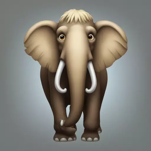 mammoth emoji