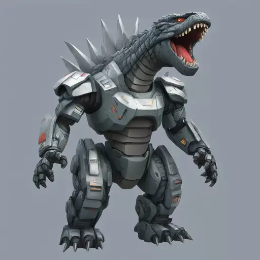 mecha godzilla emoji
