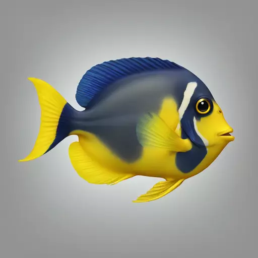 yellow tang emoji
