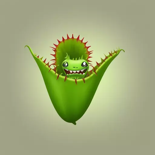 Venus flytrap emoji
