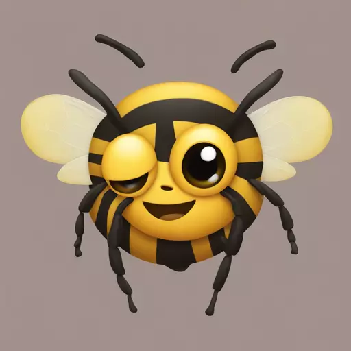 Bee face emoji