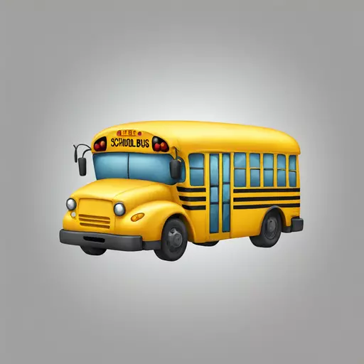 Schoolbus emoji