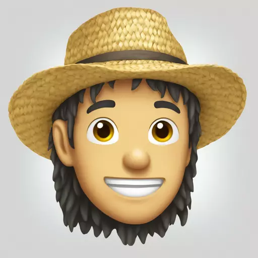 straw hat emoji
