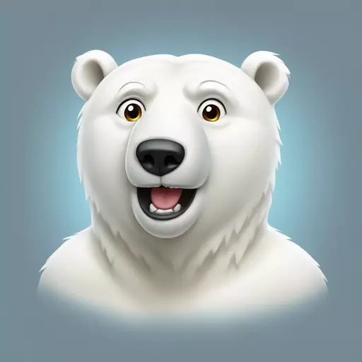 polar bear emoji