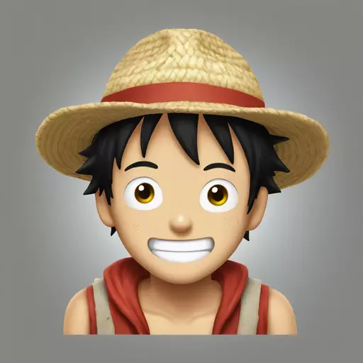 Luffy emoji