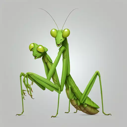 praying mantis emoji