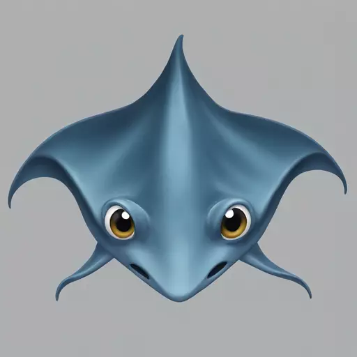 stingray emoji
