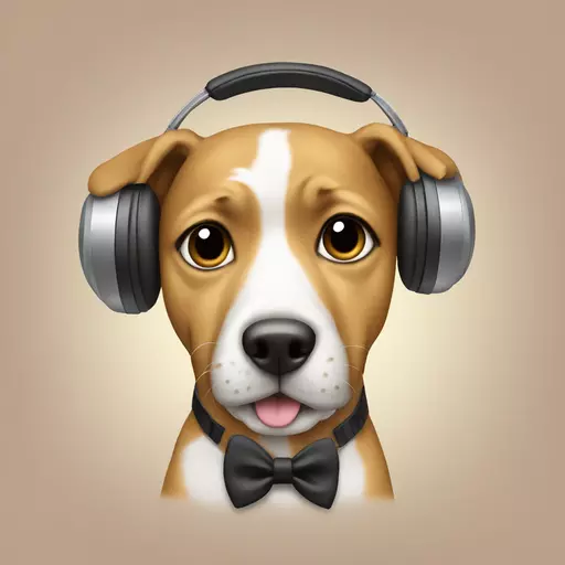 dog dj emoji