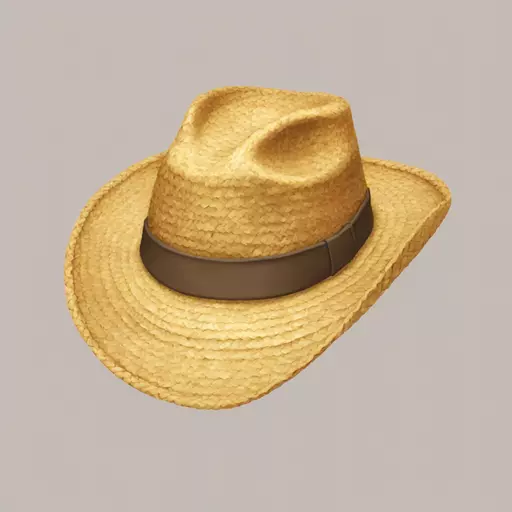 straw hat emoji