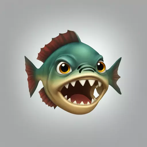 piranha emoji