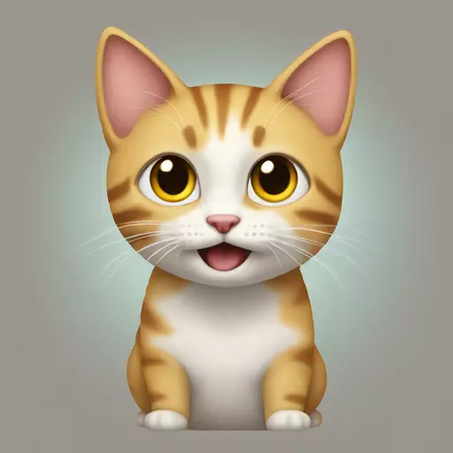 Gatita sorprendída emoji