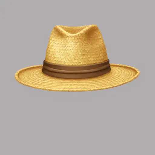 straw hat emoji