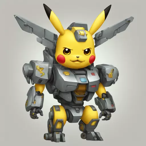 mecha pikachu emoji
