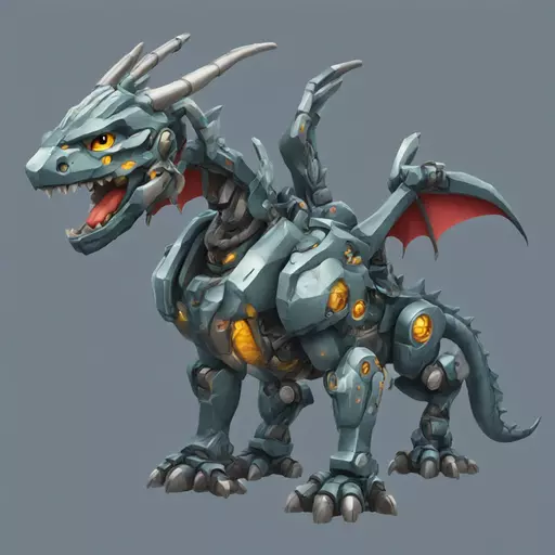 mecha dragon emoji