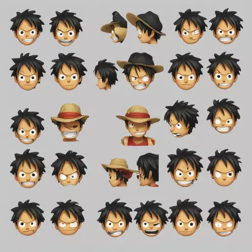 Luffy emoji