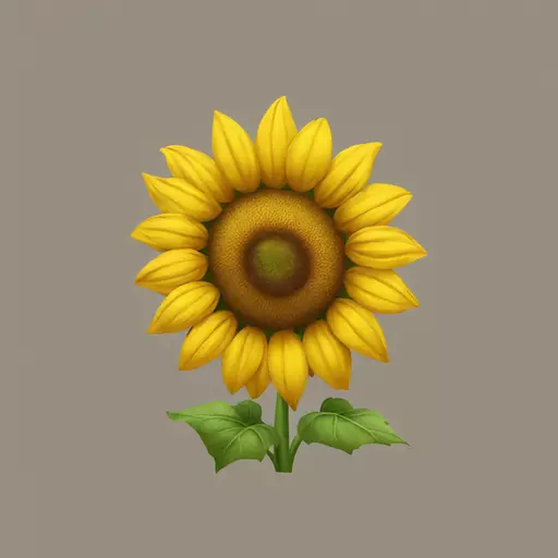 sunflower emoji