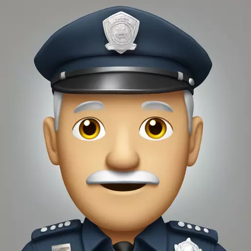 retired policeman emoji