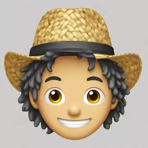 straw hat emoji